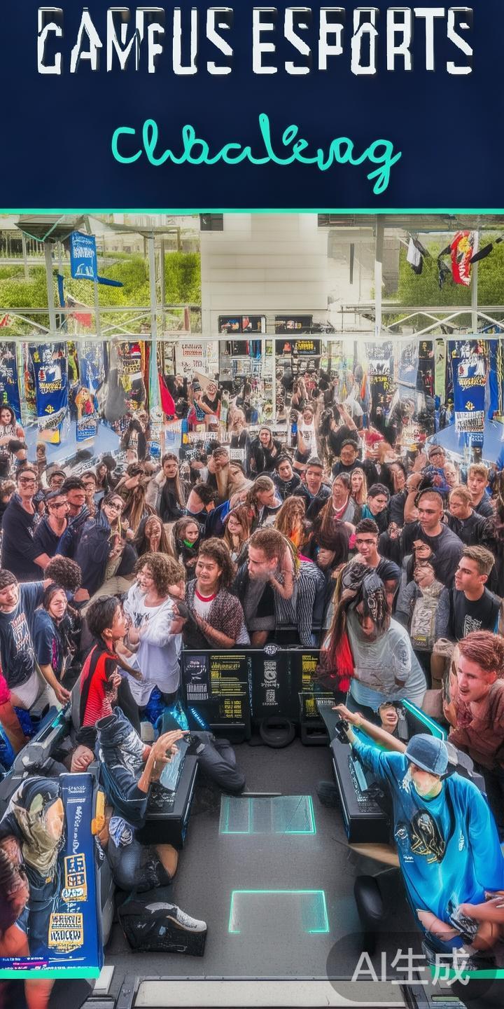 针对年轻群体，九游会体育电竞推出了“校园电竞挑战”